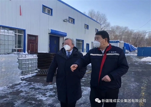 集團公司劉輝董事長(cháng)復工后前往各單位調研