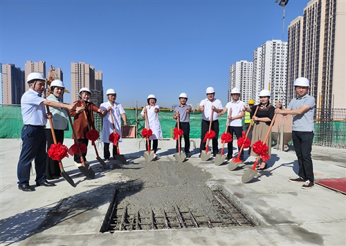 9月3日上午，金天川醫院隆重舉行喜封金頂儀式